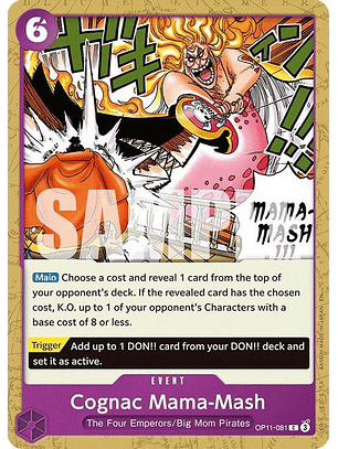OP11-081 C Cognac Mama-Mash