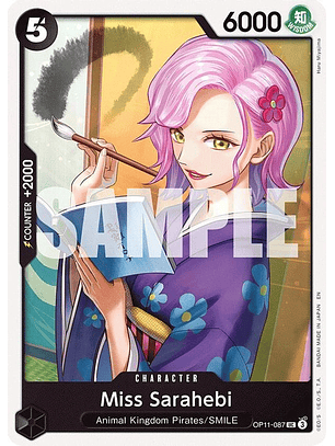 OP11-087 U Miss Sarahebi