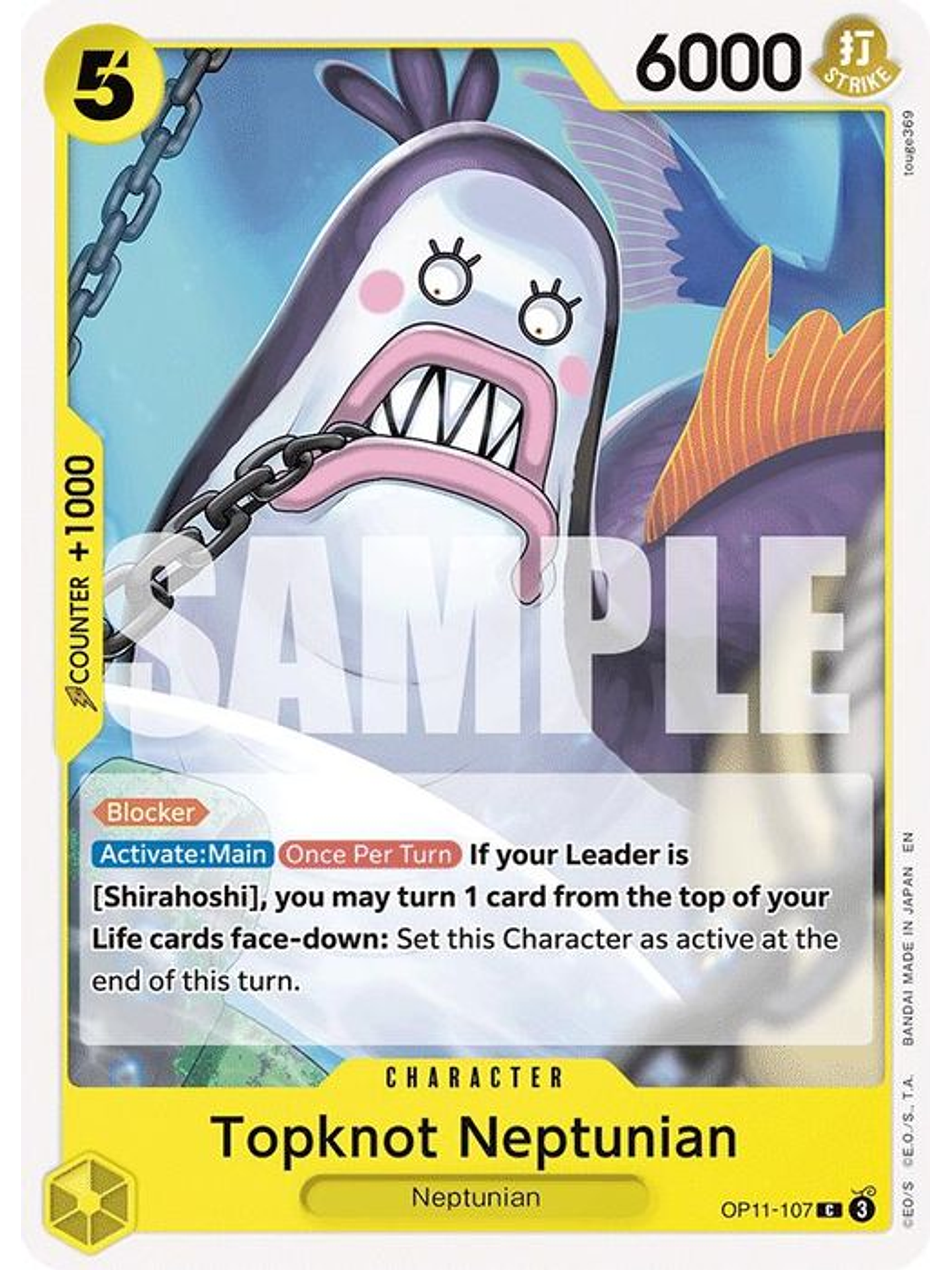 OP11-107 C Topknot Neptunian 1