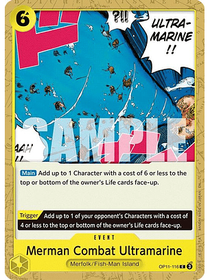 OP11-116 C Merman Combat Ultramarine