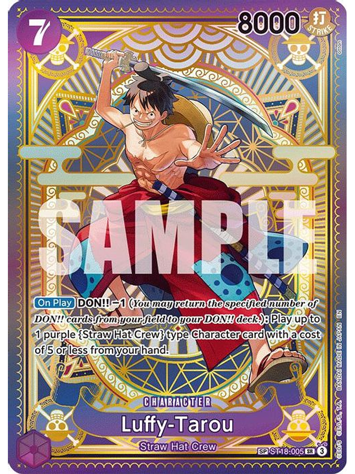 ST18-005 (Special Rare) Luffy-Tarou (SP) 1