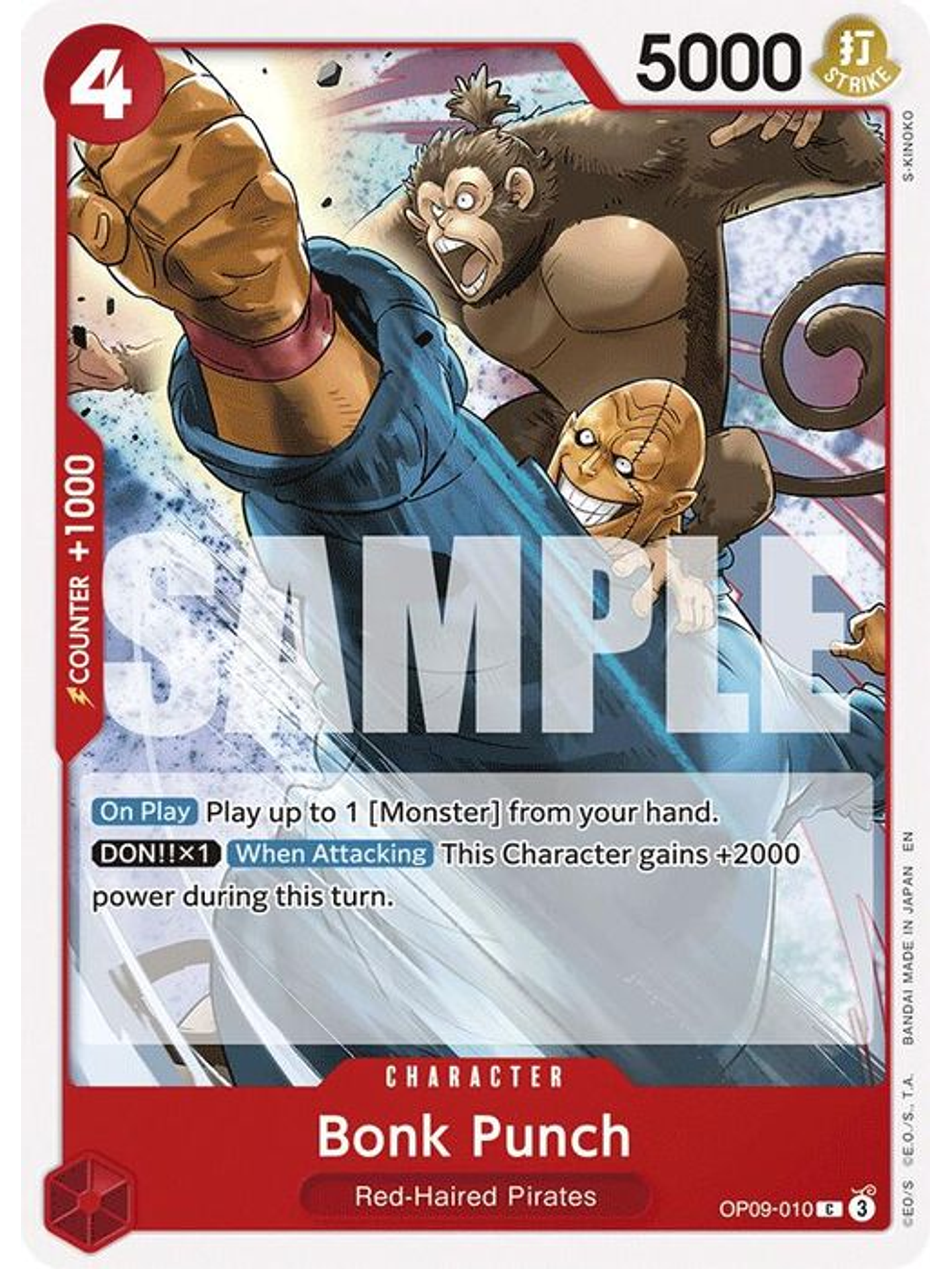 OP09-010 C Bonk Punch (Reprint) (ST23) 1