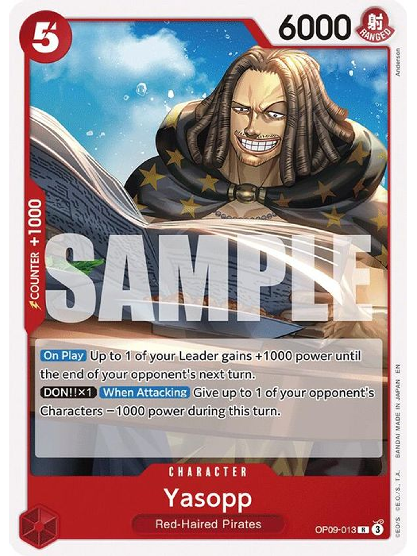 OP09-013 R Yasopp (Reprint) (ST23) 1