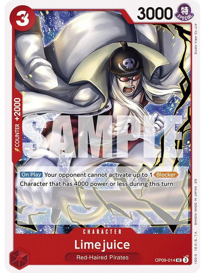 OP09-014 U Limejuice (Reprint) (ST23) 1