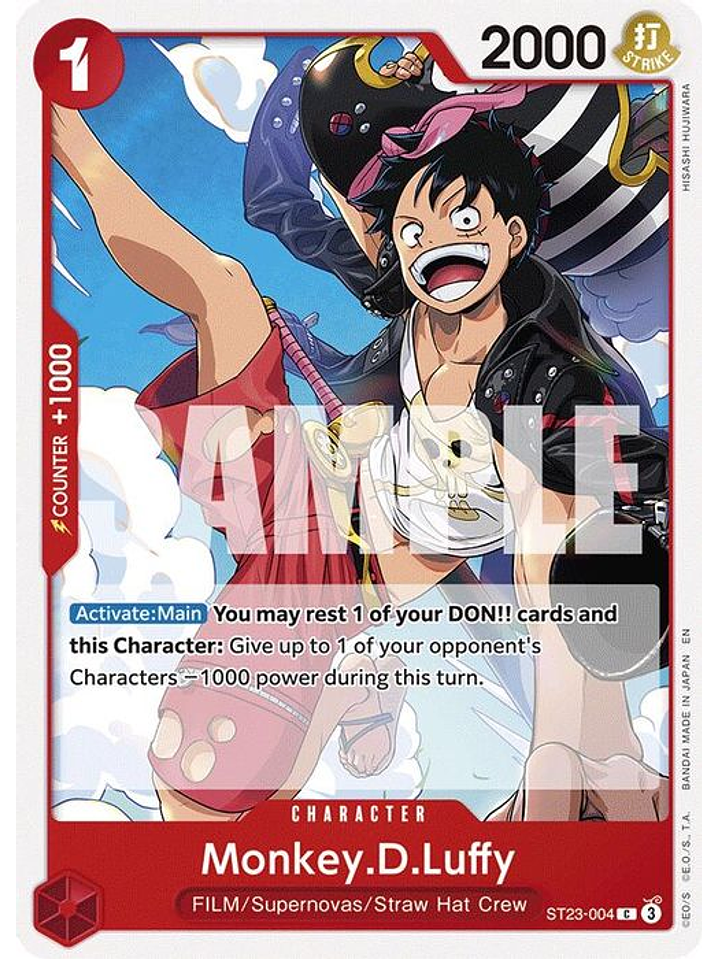 ST23-004 C Monkey.D.Luffy 1