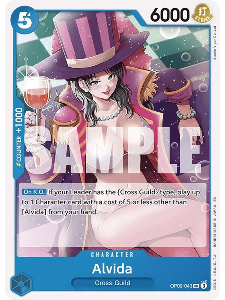 OP09-043 U Alvida (Reprint) (ST25) 1