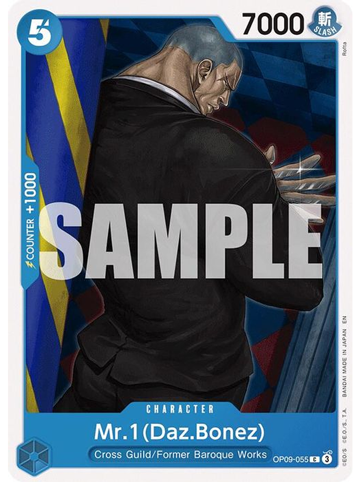 OP09-055 C Mr.1(Daz.Bonez) (Reprint) (ST25) 1