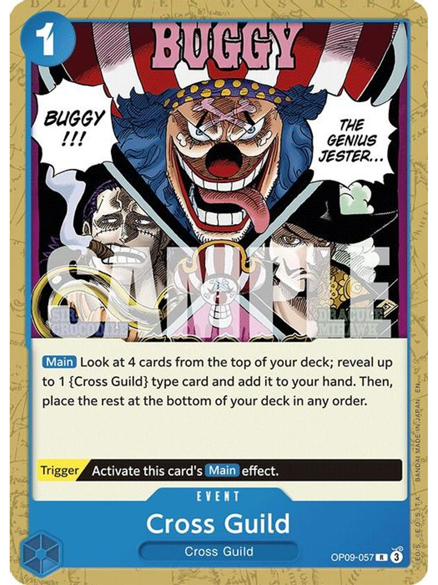 OP09-057 R Cross Guild (Reprint) (ST25) 1