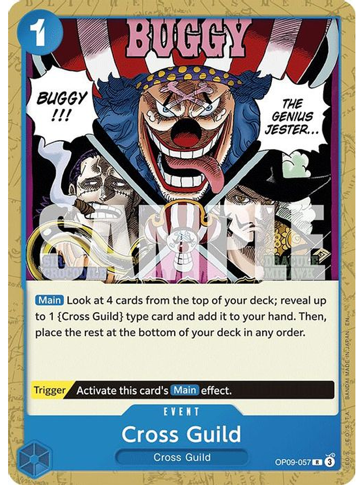 OP09-057 R Cross Guild (Reprint) (ST25) 1