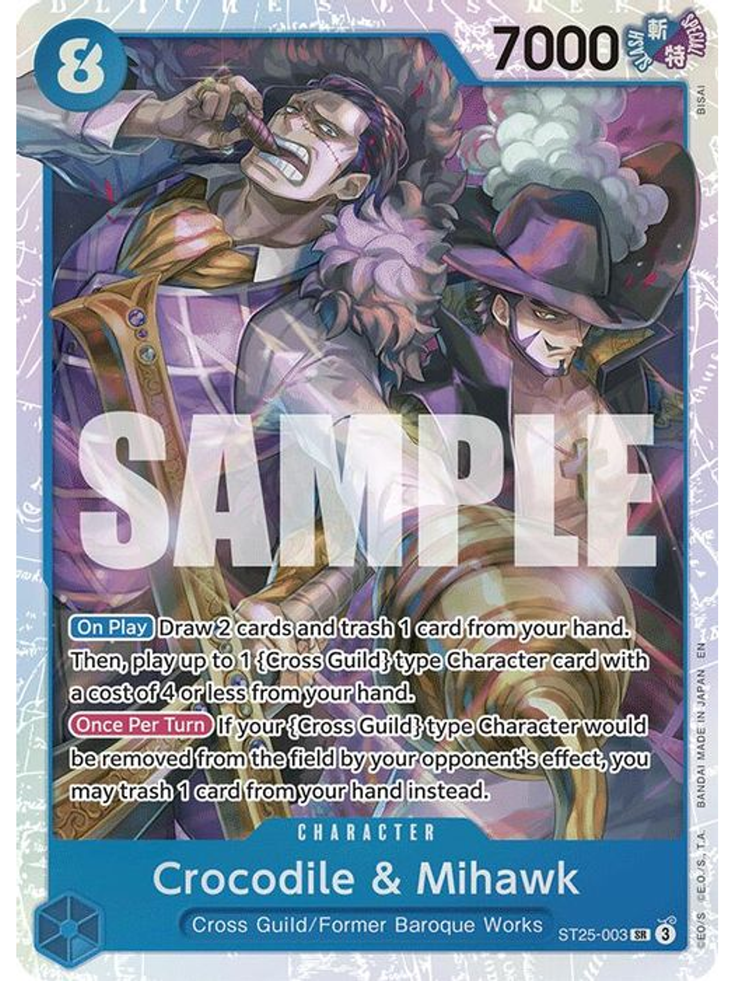 ST25-003 SR Crocodile & Mihawk 1