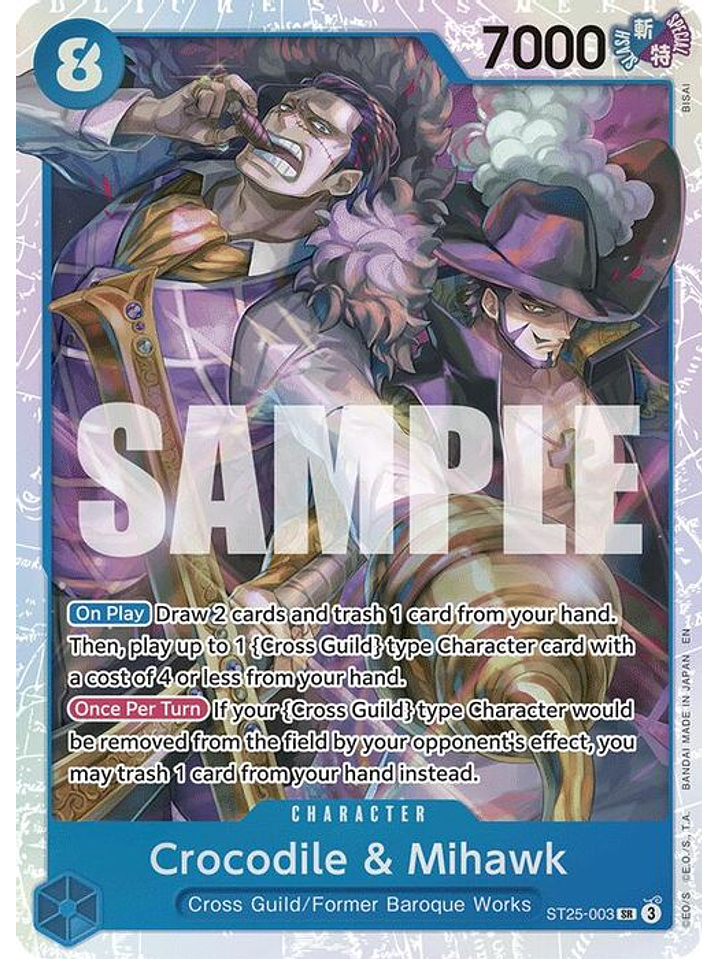 ST25-003 SR Crocodile & Mihawk 1