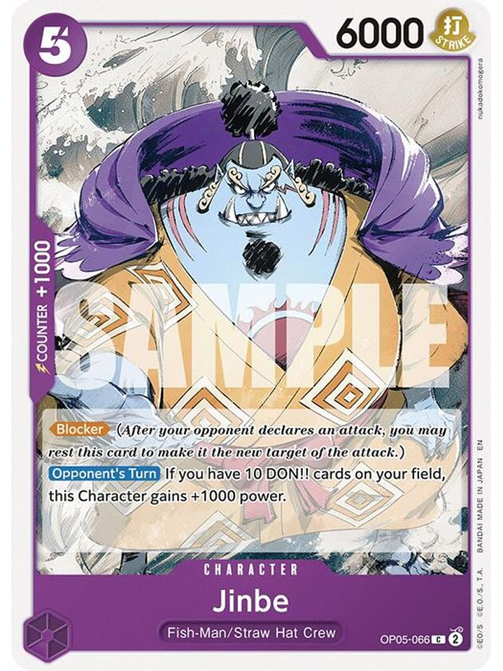 OP05-066 C Jinbe (Reprint) (ST26) 1
