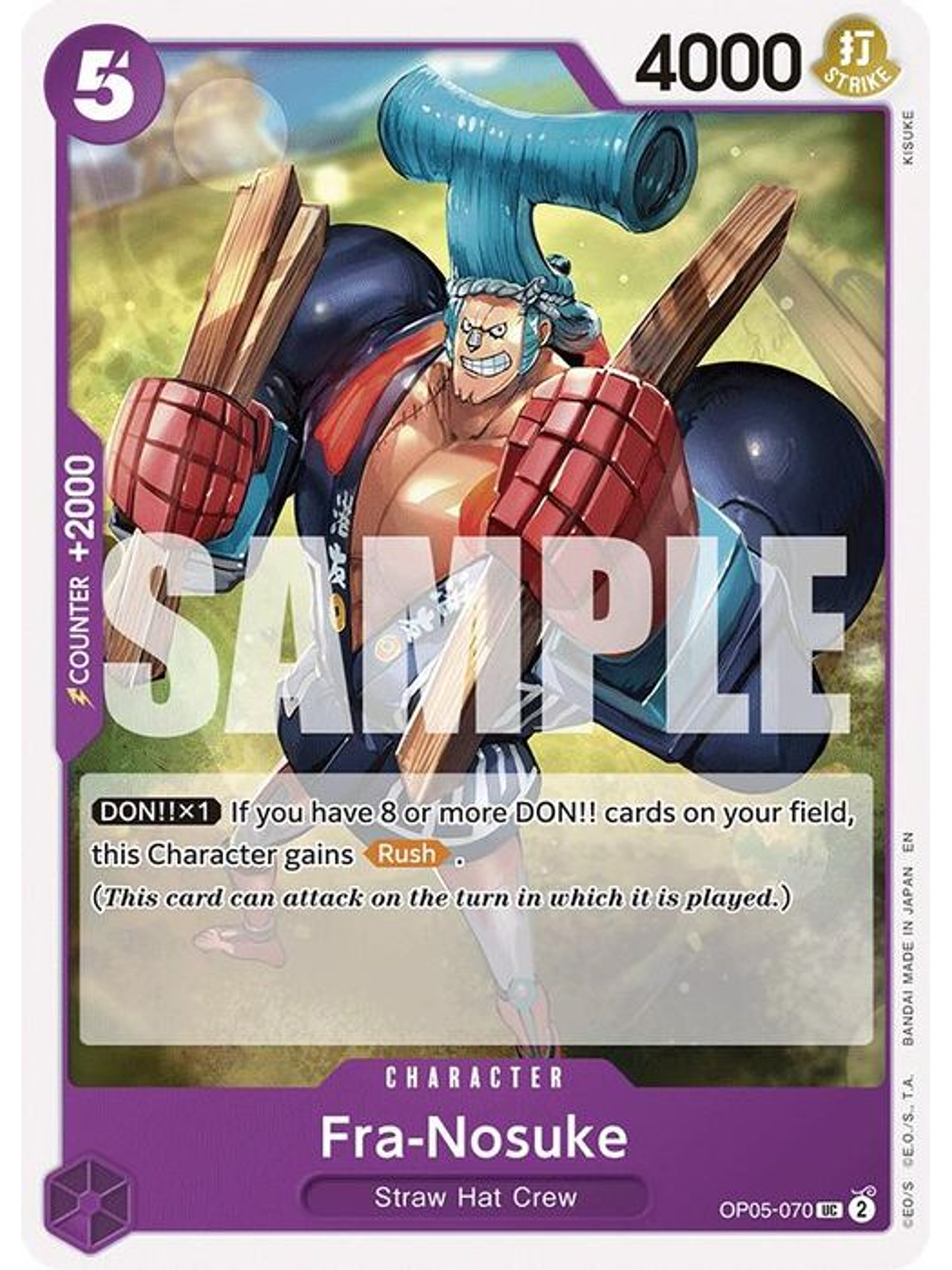 OP05-070 U Fra-Nosuke (Reprint) (ST26) 1