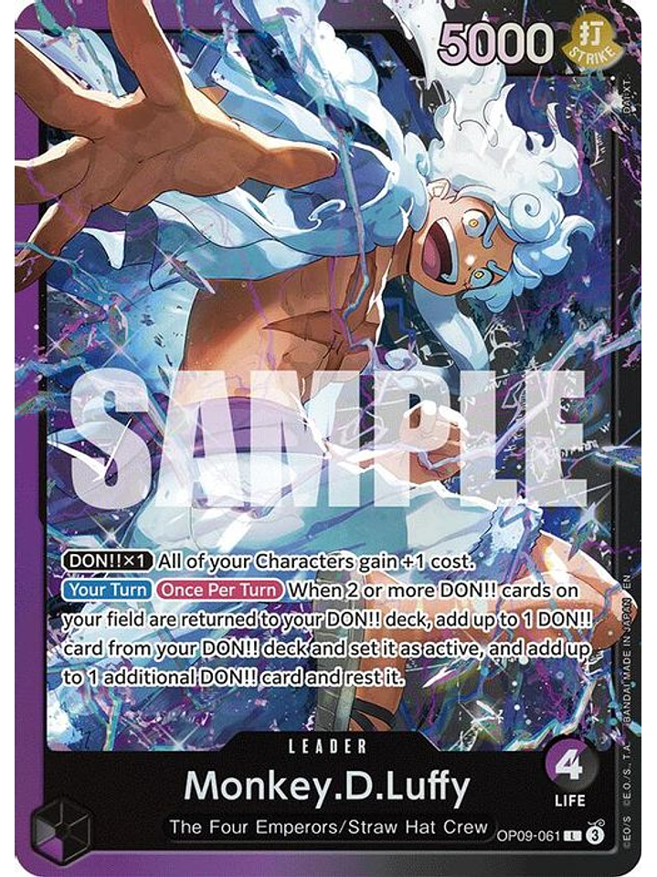 OP09-061 L Monkey.D.Luffy (ST26) 1