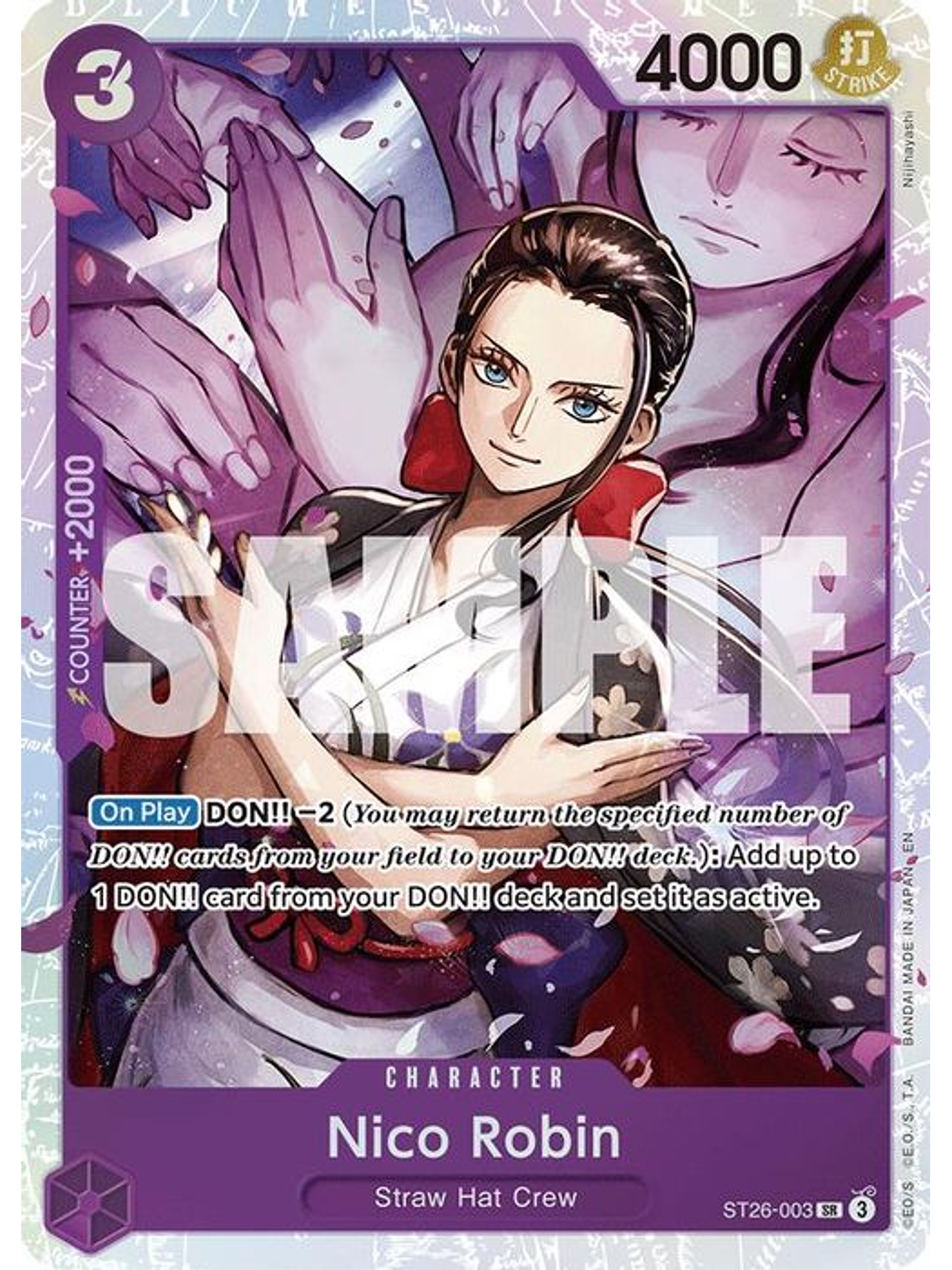 ST26-003 SR Nico Robin 1