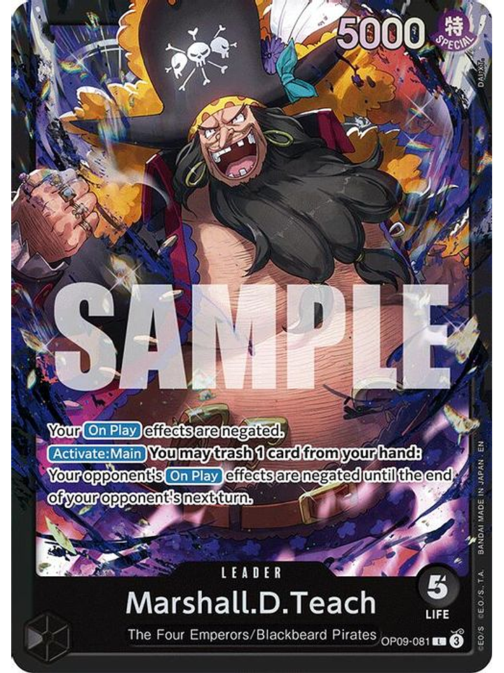 OP09-081 L Marshall.D.Teach (ST27) 1