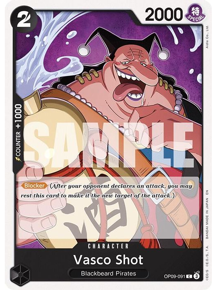 OP09-091 C Vasco Shot (Reprint) (ST27) 1