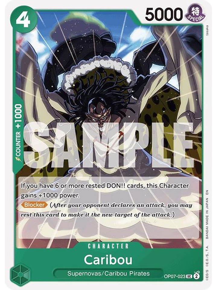 OP07-023 U Caribou (Reprint) (ST24) 1