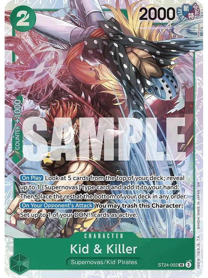 ST24-002 SR Kid & Killer 1