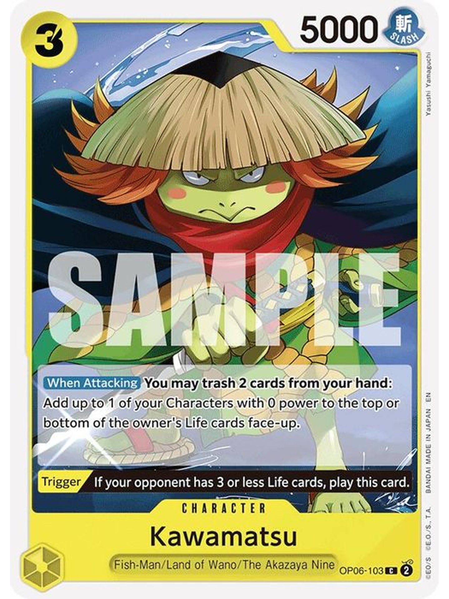 OP06-103 C Kawamatsu (Reprint) (ST28) 1