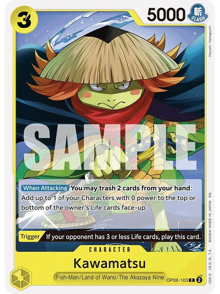 OP06-103 C Kawamatsu (Reprint) (ST28) 1