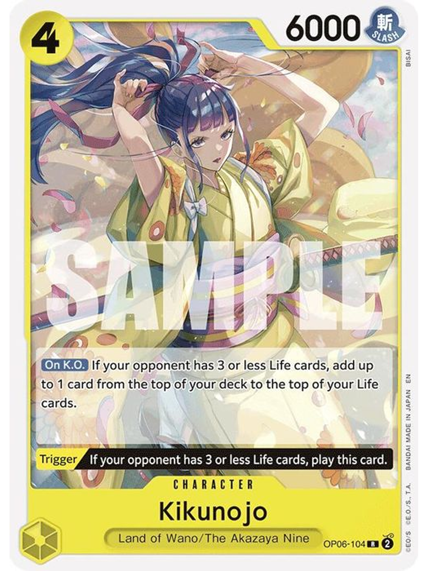 OP06-104 R Kikunojo (Reprint) (ST28) 1