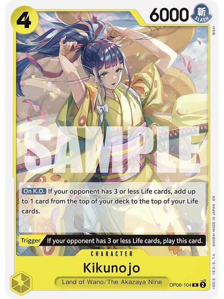 OP06-104 R Kikunojo (Reprint) (ST28) 1