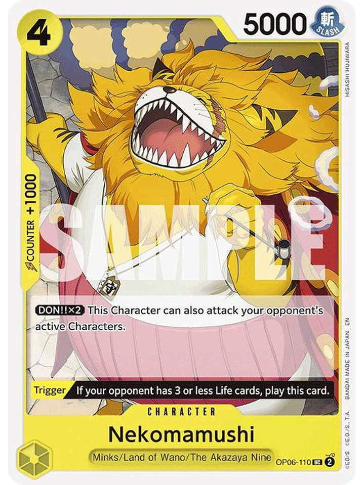 OP06-110 U Nekomamushi (Reprint) (ST28) 1