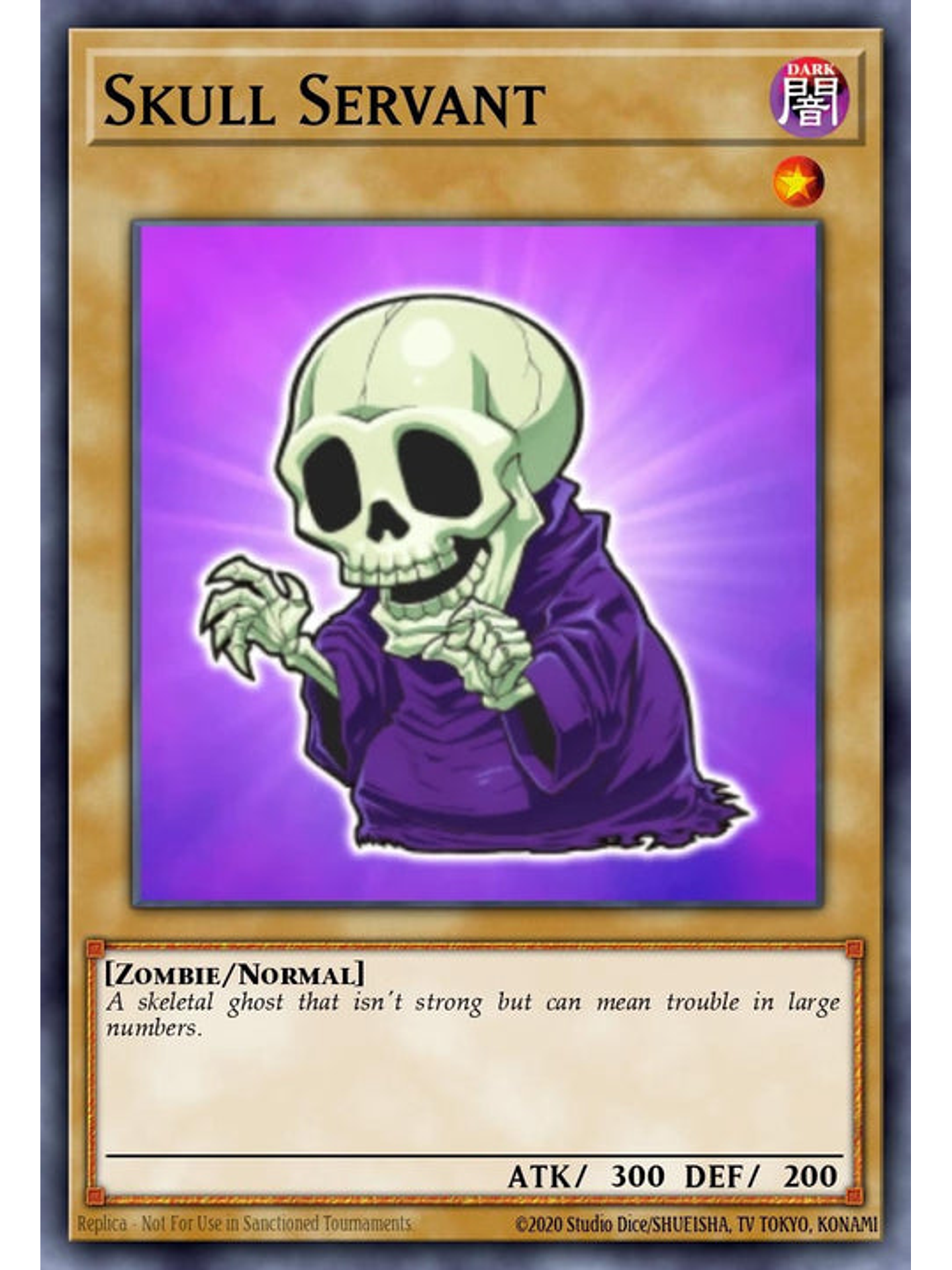 Skull Servant - BLMM-EN002 - Starlight Rare 1st Edition 1