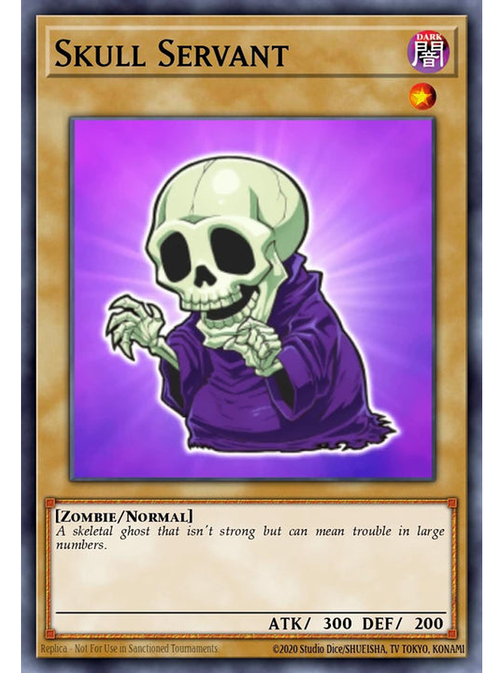 Skull Servant - BLMM-EN002 - Starlight Rare 1st Edition 1