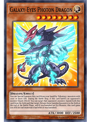 Galaxy-Eyes Photon Dragon - BLMM-EN007 - Secret Rare 1st Edition