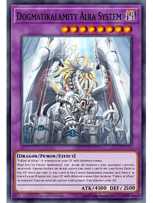 Alba System Dogmatikalamity - BLMM-EN011 - Secret Rare 1st Edition