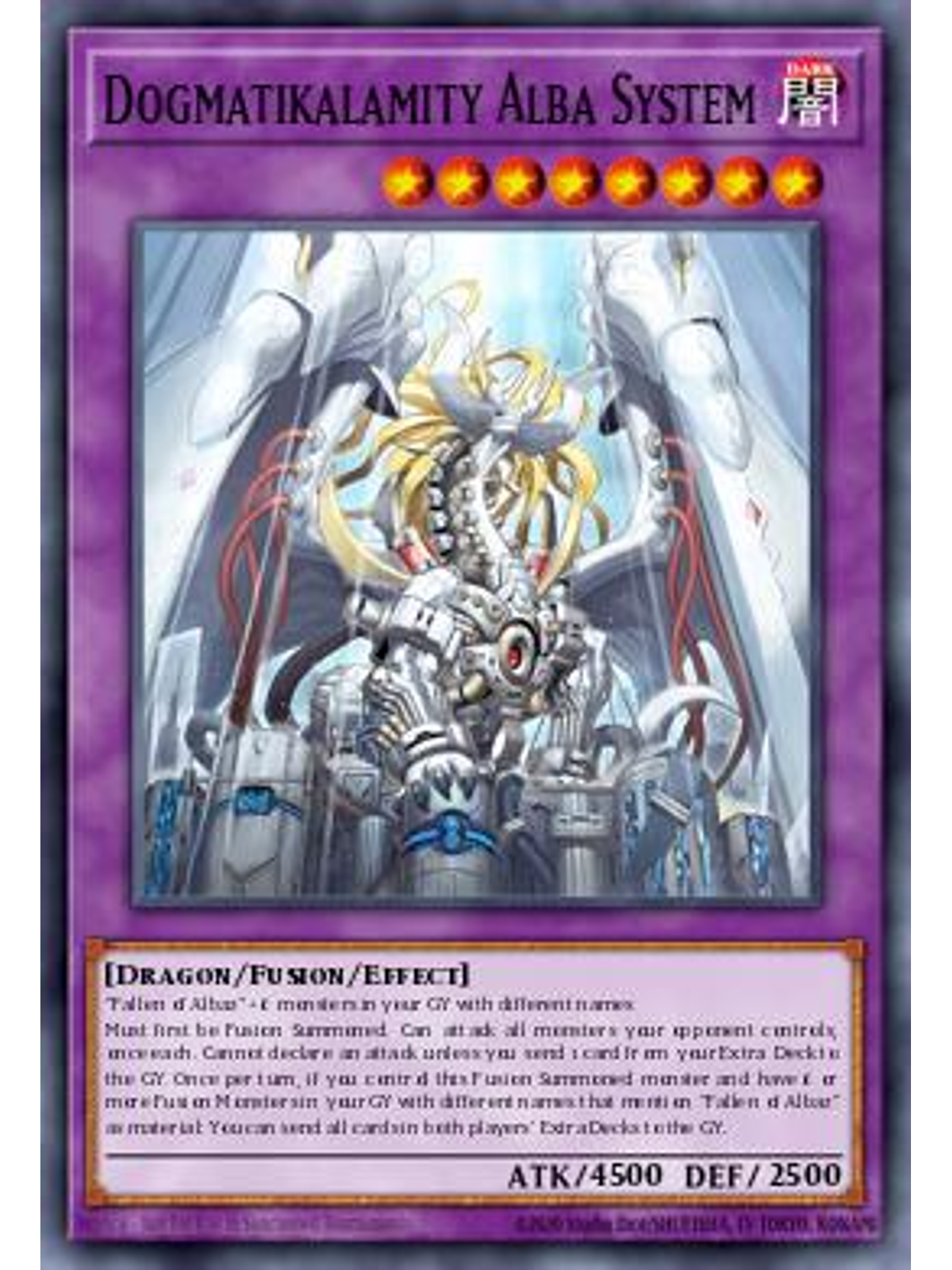 Alba System Dogmatikalamity - BLMM-EN011 - Starlight Rare 1st Edition 1