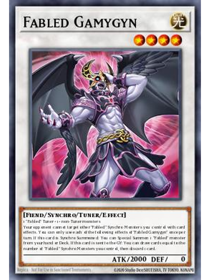 Fabled Gammajin - BLMM-EN013 - Ultra Rare 1st Edition 1