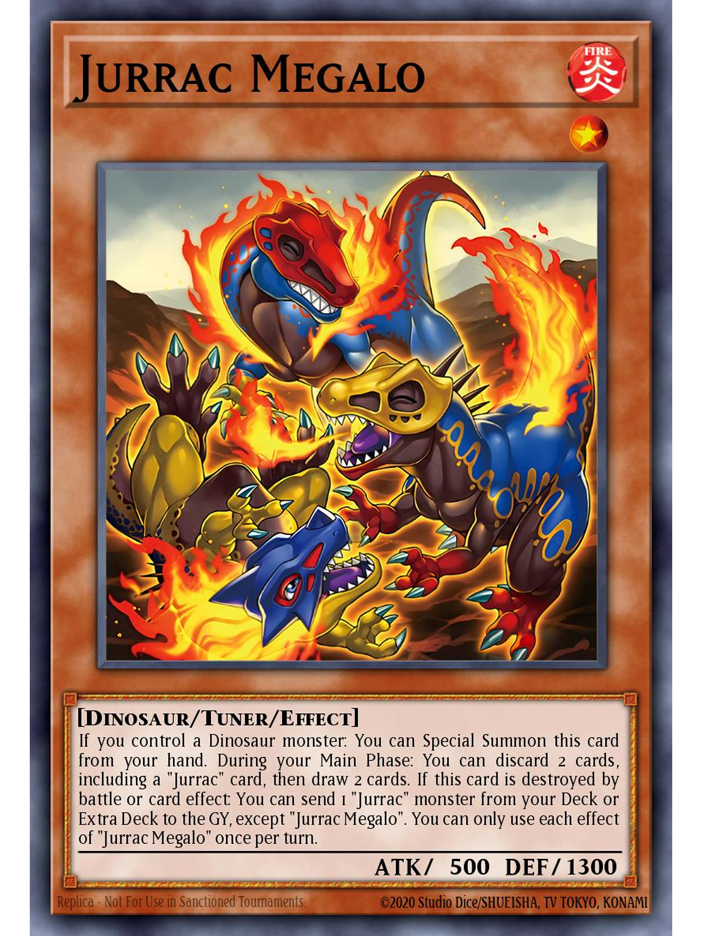 Jurrac Megalo - BLMM-EN016 - Ultra Rare 1st Edition 1