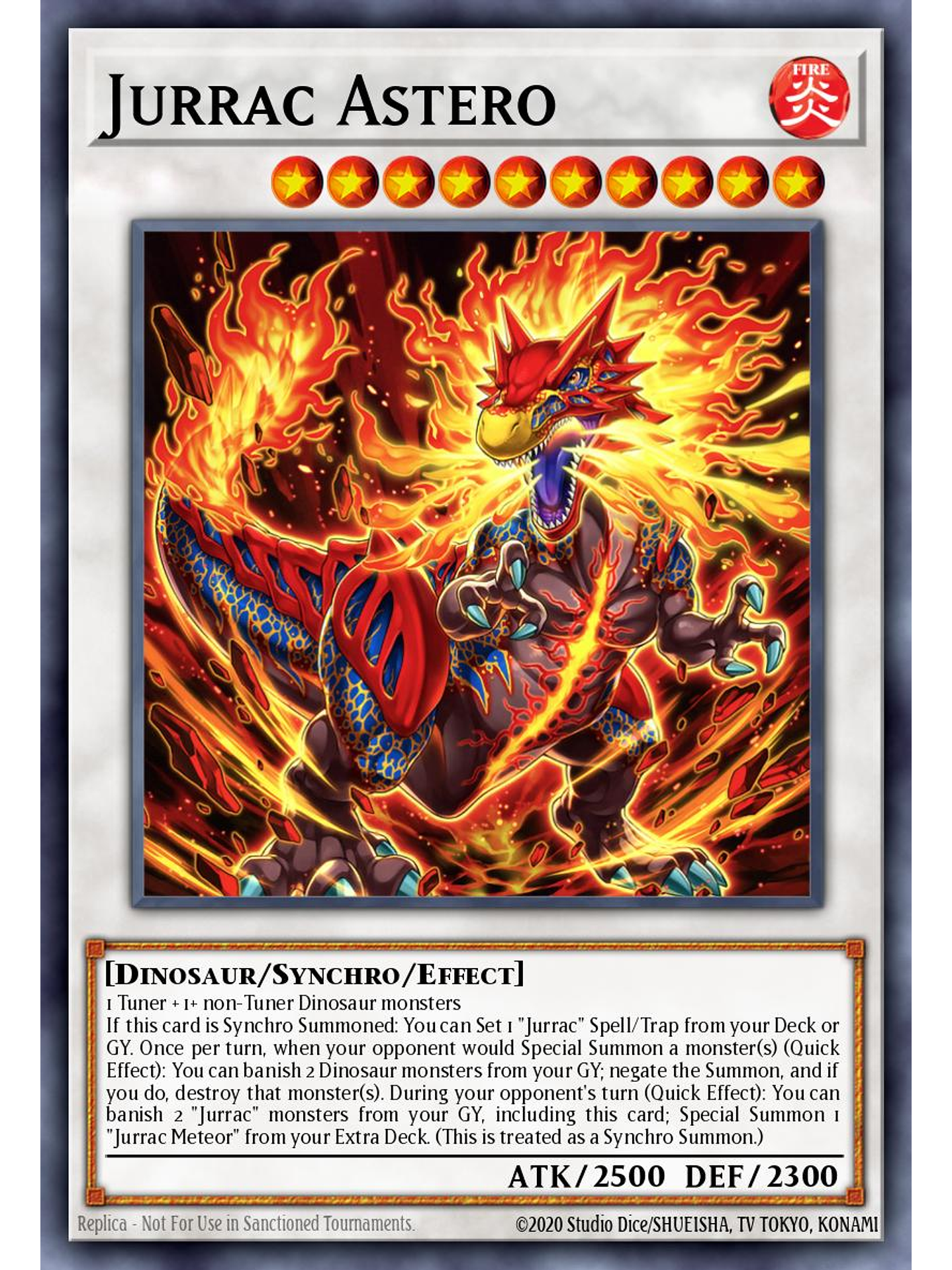 Jurrac Astero - BLMM-EN018 - Secret Rare 1st Edition 1