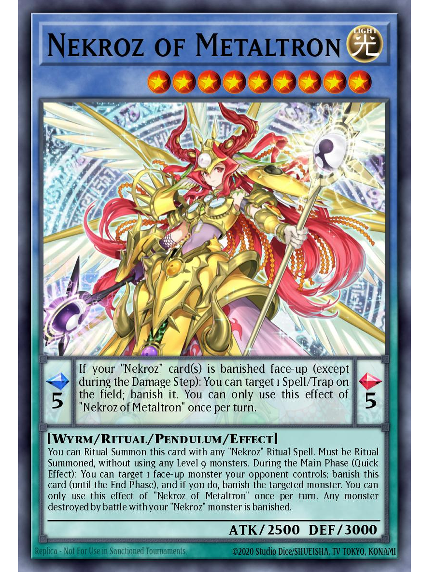 Nekroz of Metaltron - BLMM-EN026 - Secret Rare 1st Edition 1