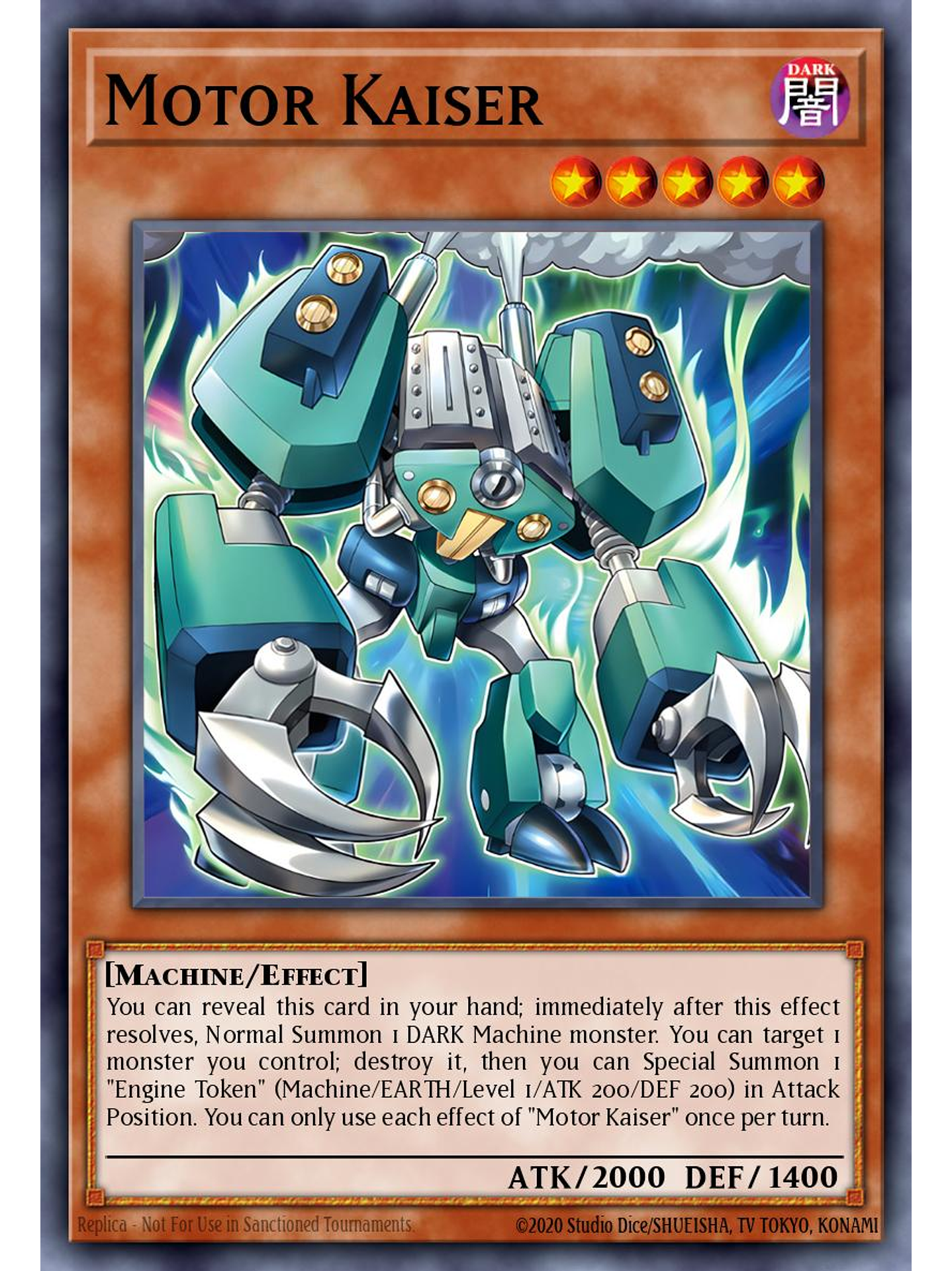 Motor Kaiser - BLMM-EN028 - Ultra Rare 1st Edition 1