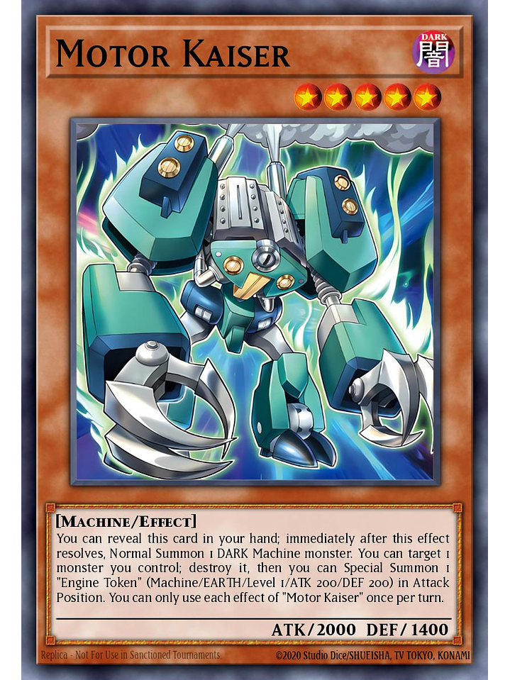 Motor Kaiser - BLMM-EN028 - Ultra Rare 1st Edition 1