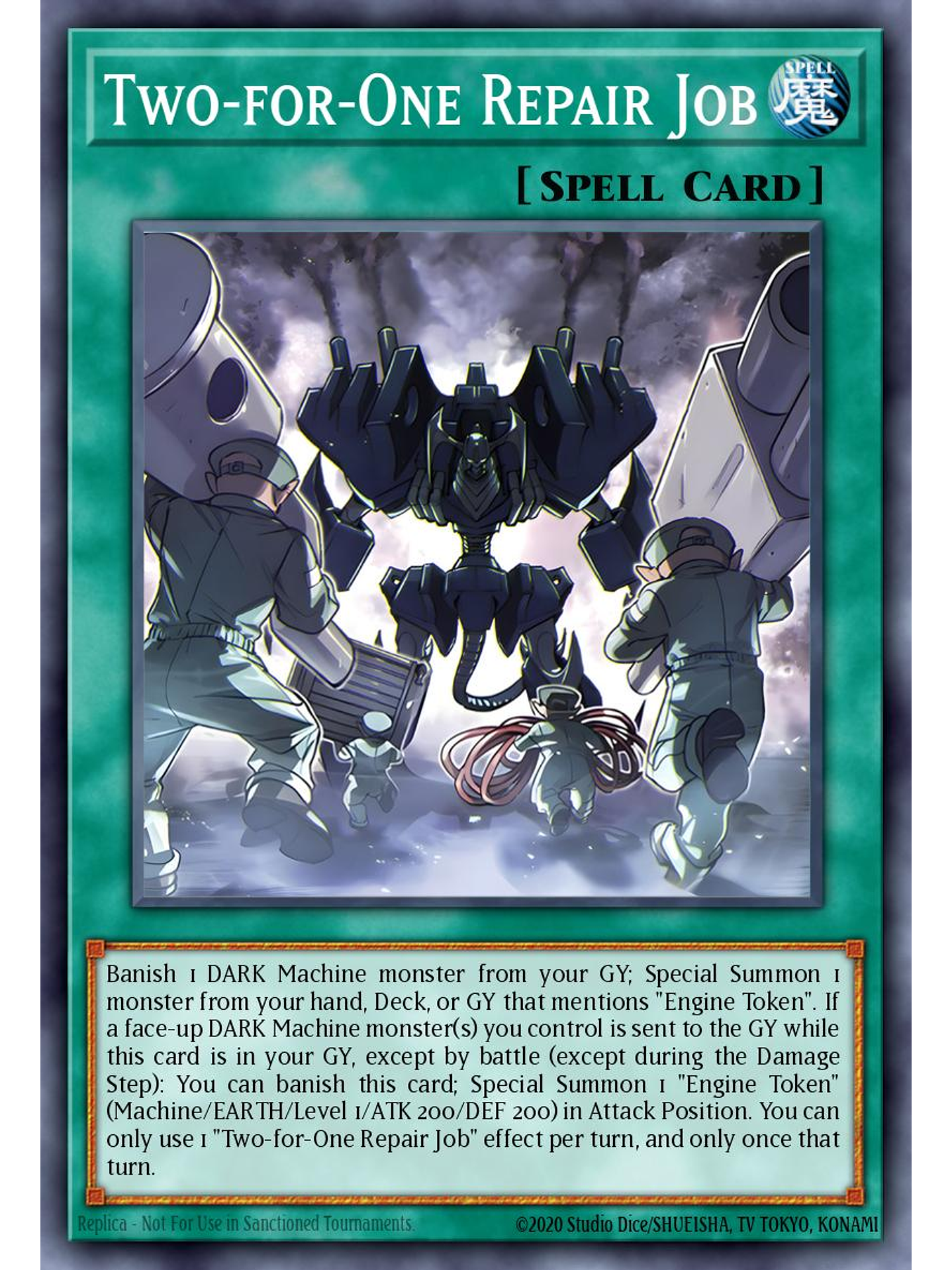 Two-for-One Repair Job - BLMM-EN029 - Ultra Rare 1st Edition 1