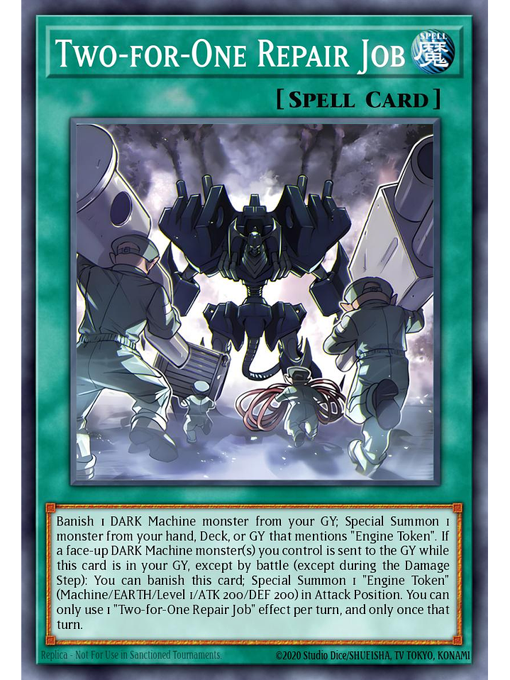 Two-for-One Repair Job - BLMM-EN029 - Ultra Rare 1st Edition 1