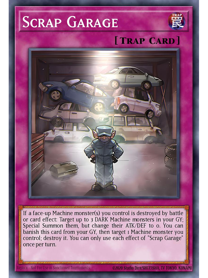 Scrap Garage - BLMM-EN030 - Ultra Rare 1st Edition 1