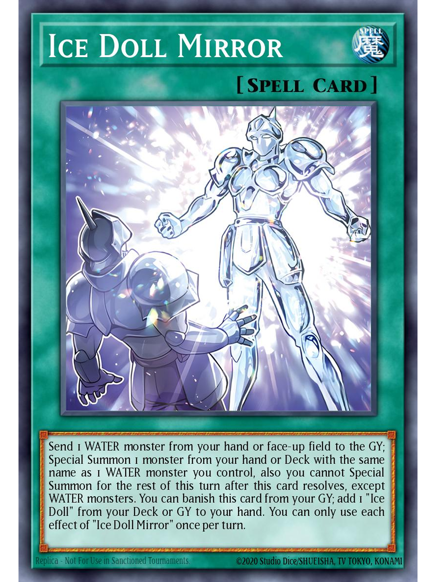 Ice Doll Mirror - BLMM-EN033 - Ultra Rare 1st Edition 1