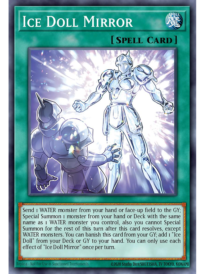 Ice Doll Mirror - BLMM-EN033 - Ultra Rare 1st Edition 1