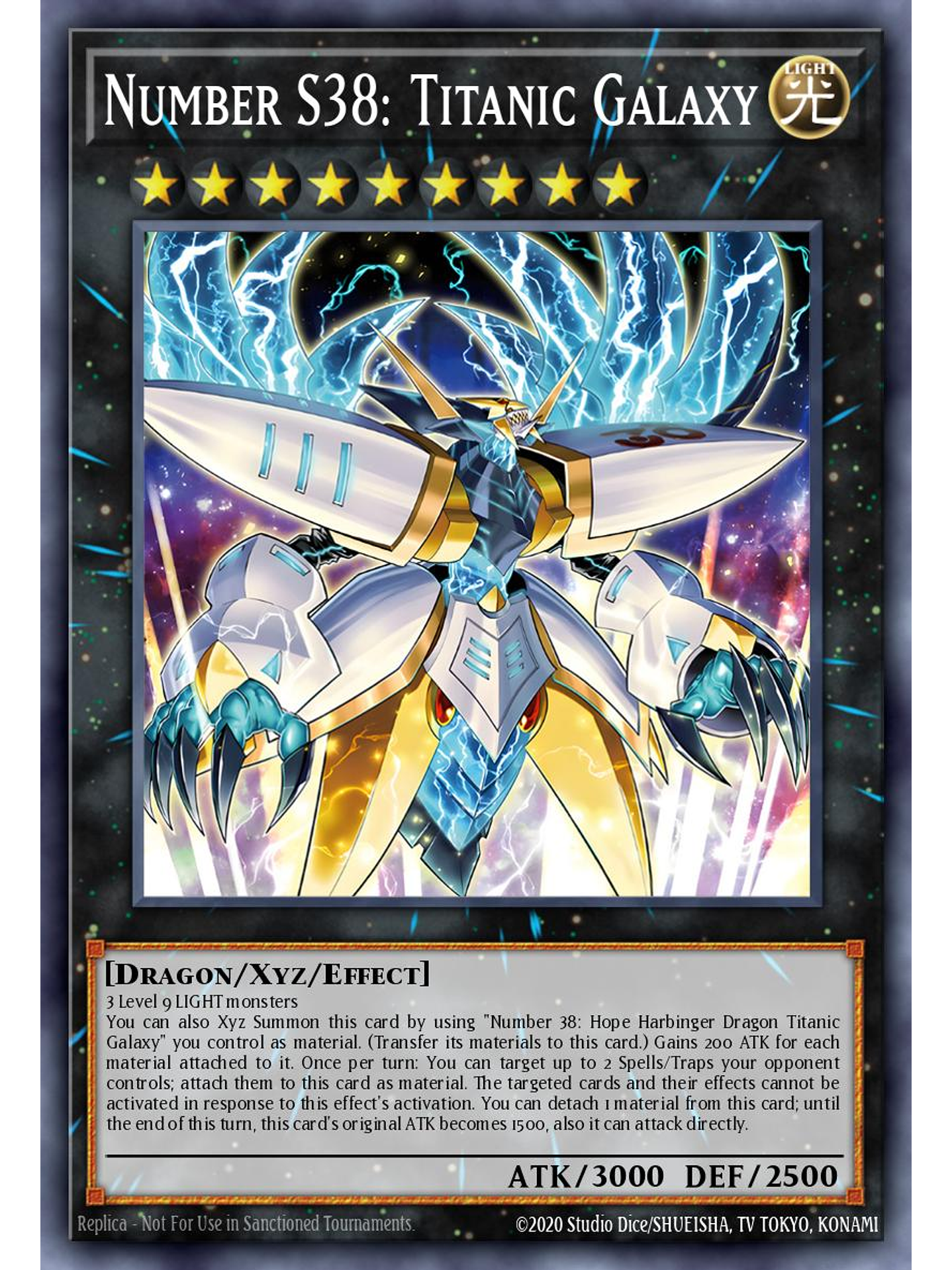 Number S38: Titanic Galaxy - BLMM-EN038 - Ultra Rare 1st Edition 1