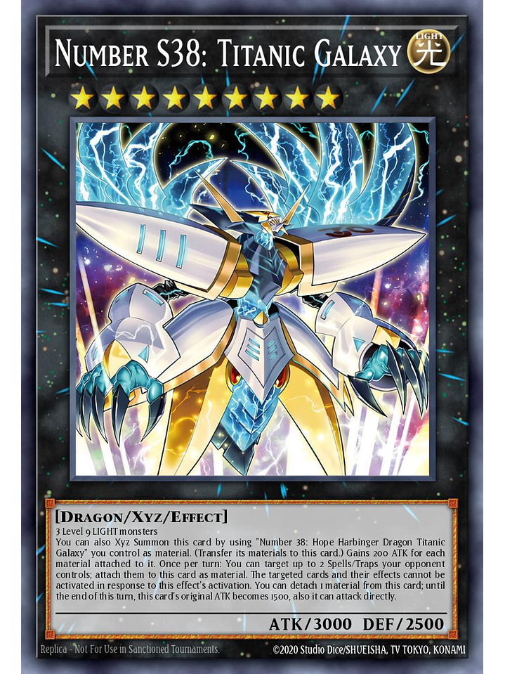 Number S38: Titanic Galaxy - BLMM-EN038 - Ultra Rare 1st Edition 1