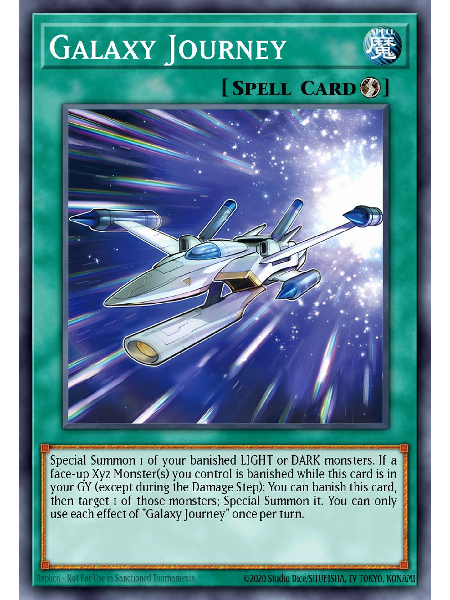 Galaxy Journey - BLMM-EN040 - Secret Rare 1st Edition 1