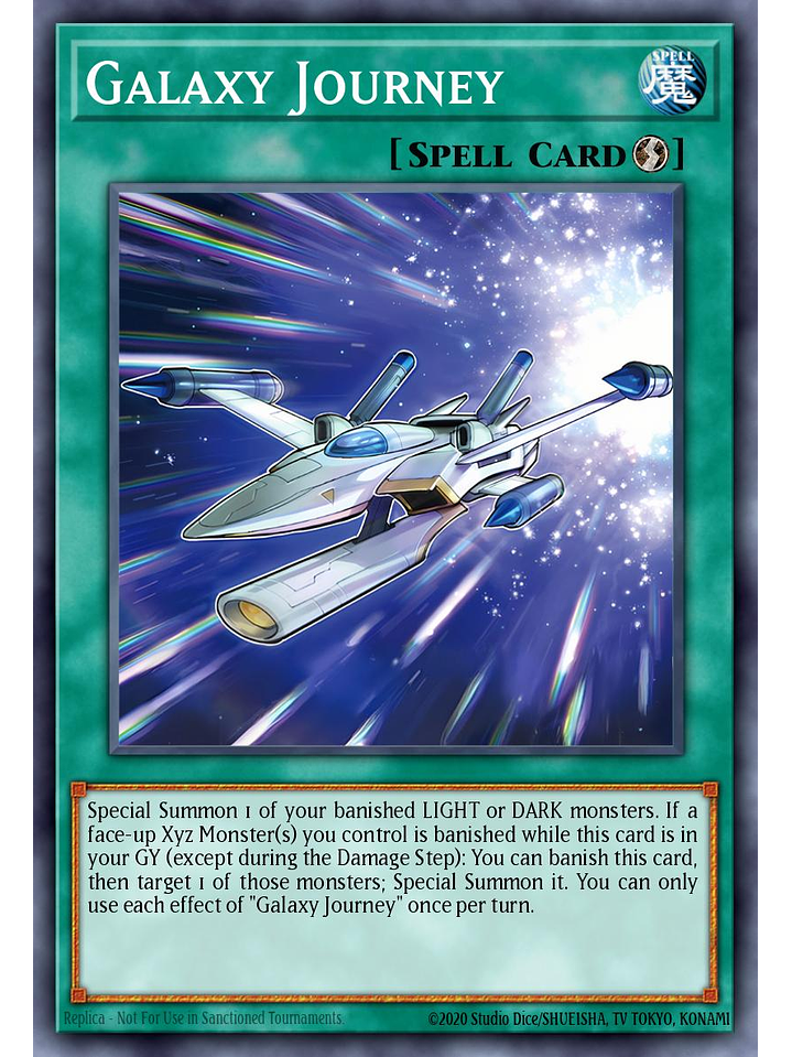 Galaxy Journey - BLMM-EN040 - Secret Rare 1st Edition 1