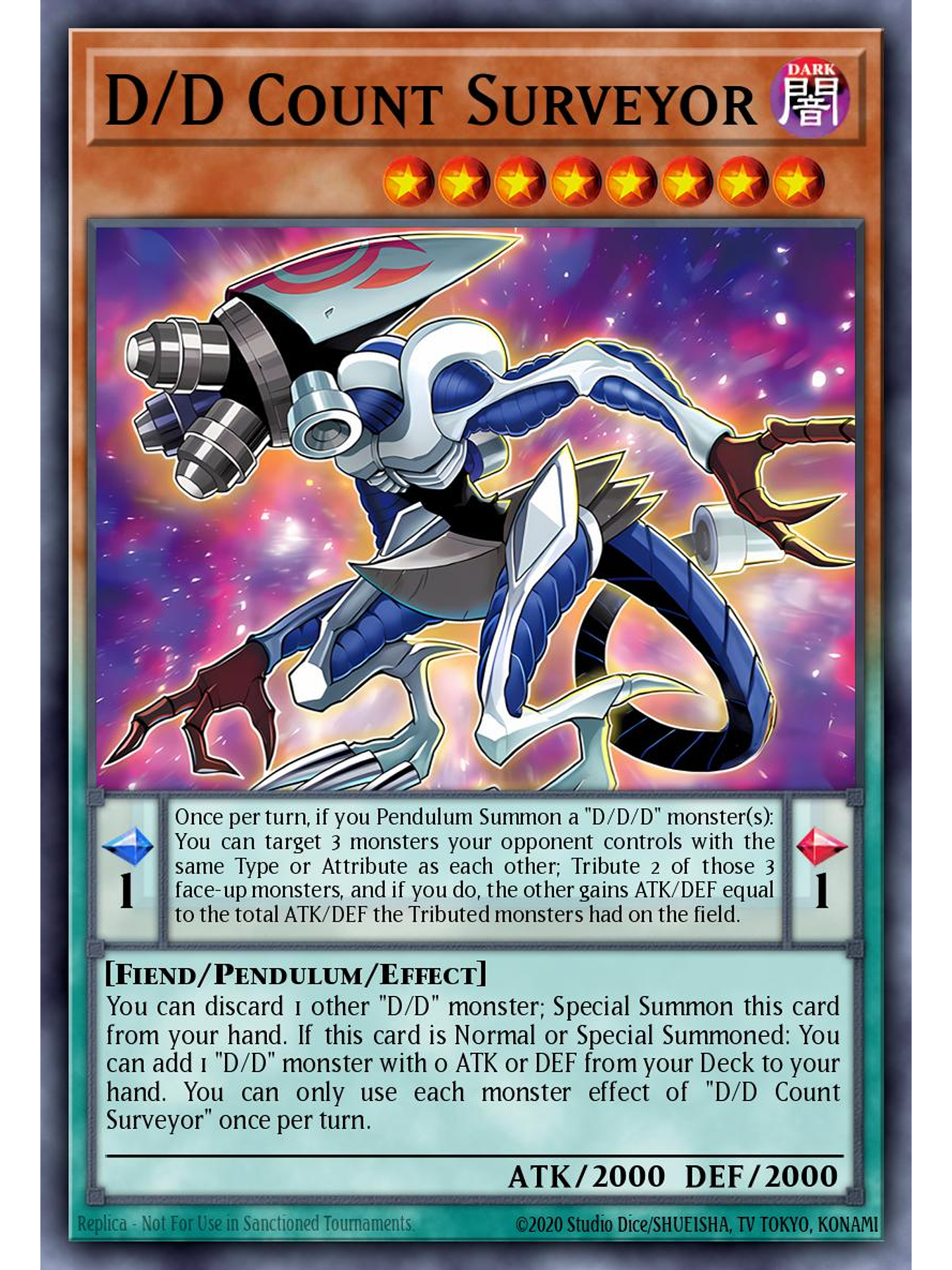 D/D Count Surveyor - BLMM-EN041 - Secret Rare 1st Edition 1