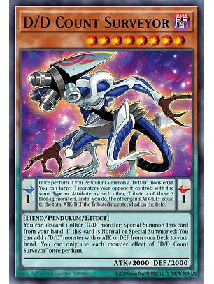 D/D Count Surveyor - BLMM-EN041 - Secret Rare 1st Edition